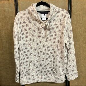M&S Collection Leopard Print Hoodie Size M